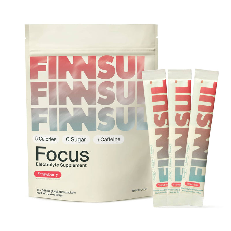 FINNSUL FOCUS Electrolyte + Nootropic with Caffeine Drink Mix